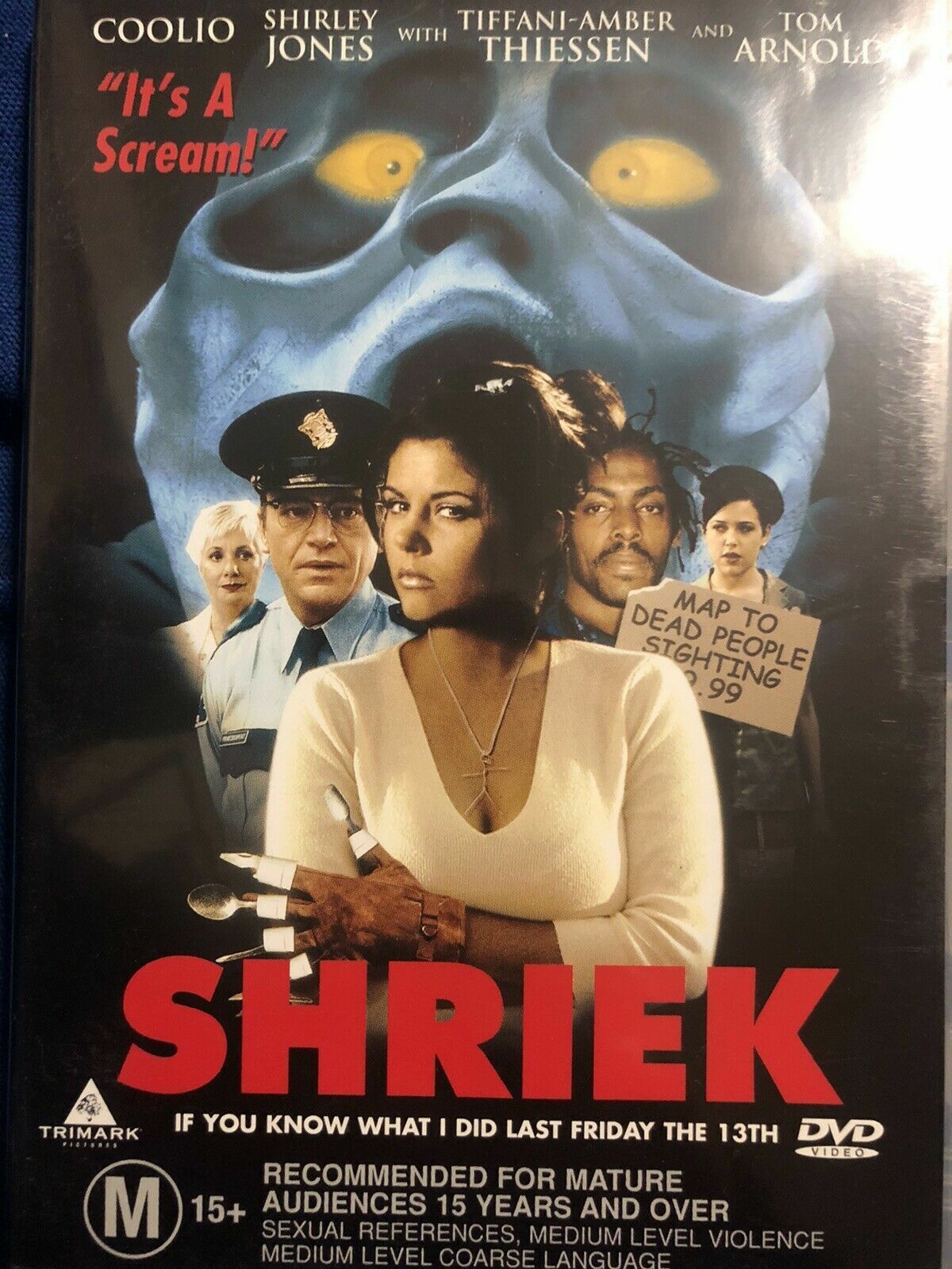 Shriek DVD -  If You Know What I Did Last Friday The 13th - RARE OOP Region 4