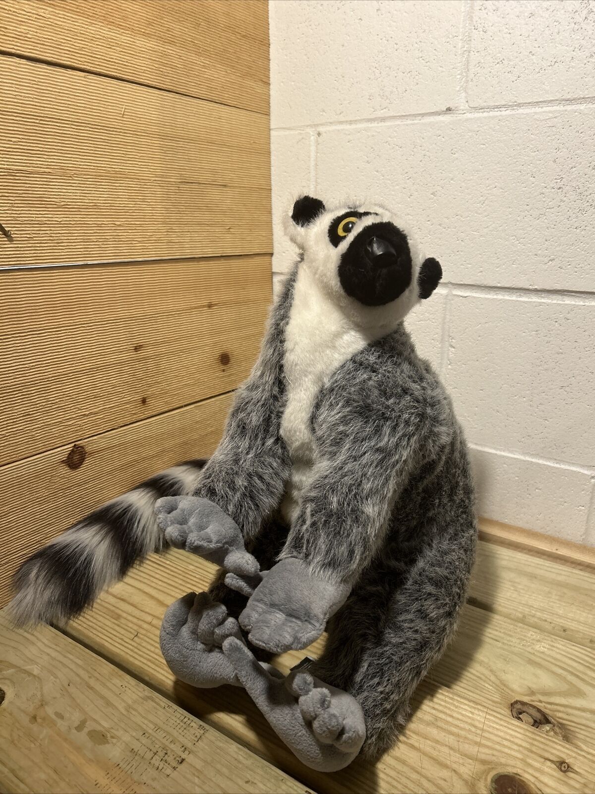Melissa and Doug 8809 Lemur Plush Stuffed Large Life-Like & Lifesize