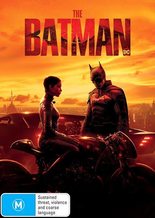 The Batman (DVD, 2021) REGION 4 - NEW+SEALED