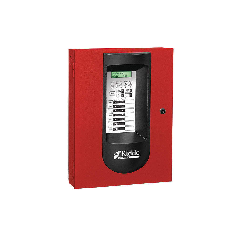 KIDDE FX-5R Alarm Control Panel,Red,14-1/4\