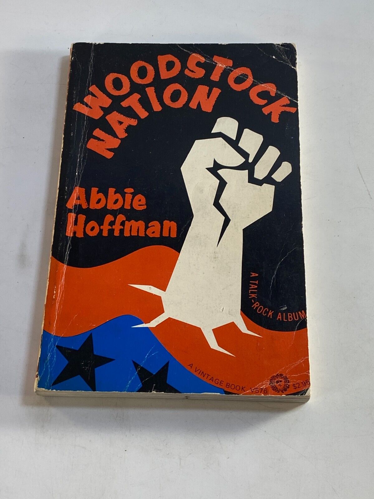 Woodstock Nation - Abbie Hoffman First Edition 1st Printing 1969 solid condition