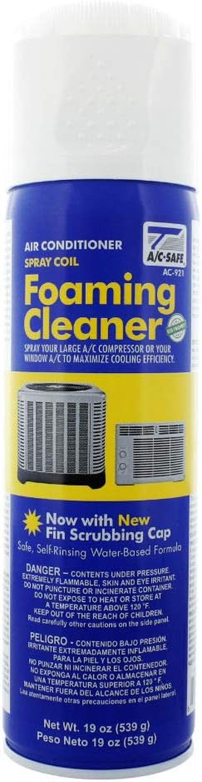 AC Safe Air Conditioner & Coil Cleaner 19 Oz. Foam