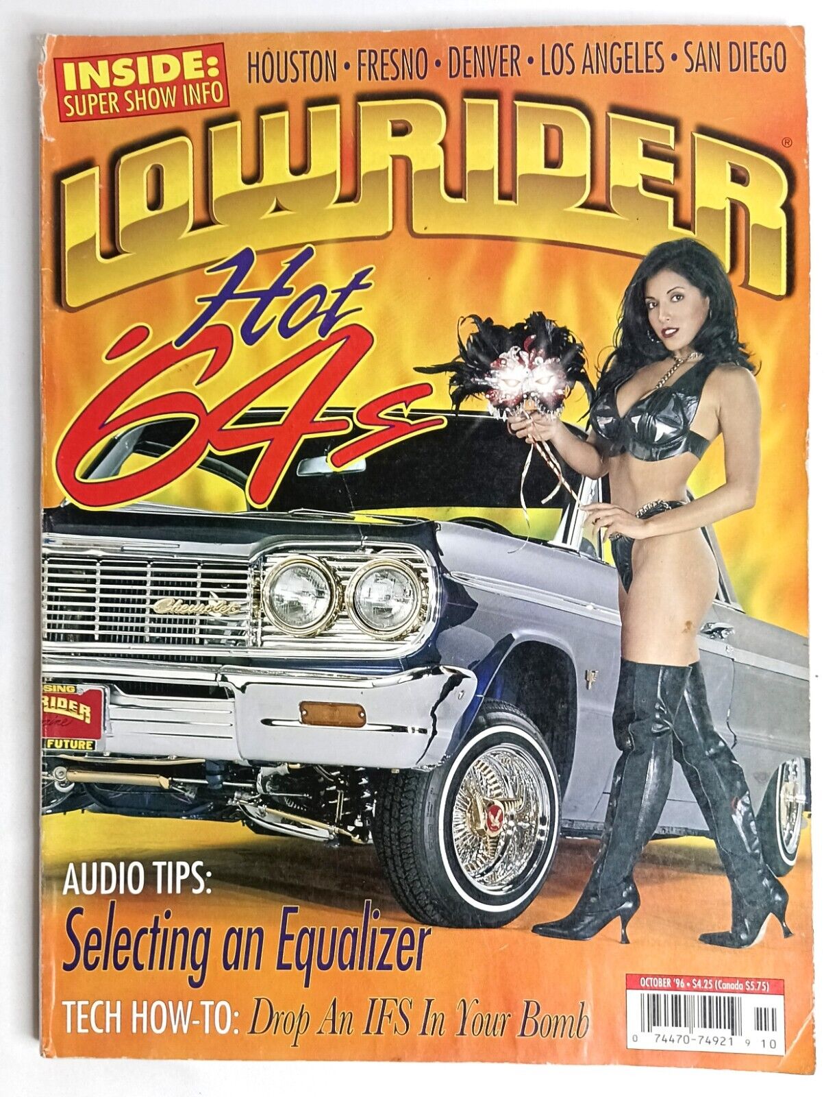 Lowrider Magazine Vintage October 1996