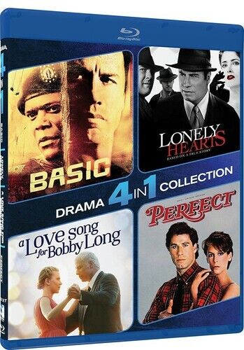 JOHN TRAVOLTA Drama: BASIC / LONELY HEARTS / PERFECT / LOVE SONG (Blu-ray) - NEW