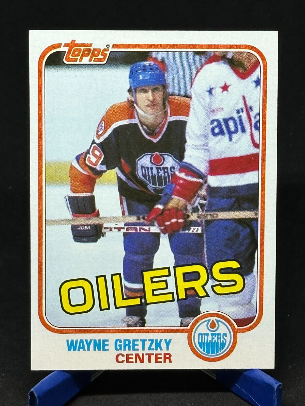 1981-82 Topps #16 Wayne Gretzky 3rd Year Card Edmonton Oilers