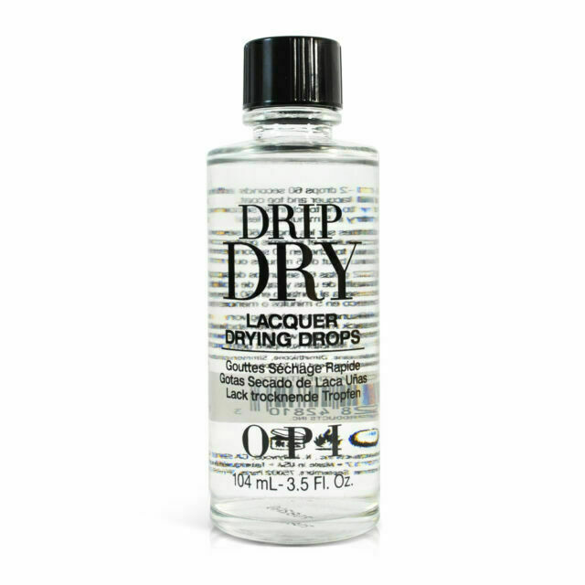 OPI Drip Dry Lacquer Drying Drops, 3.5 Oz / 104ml NEW AUTHENTIC