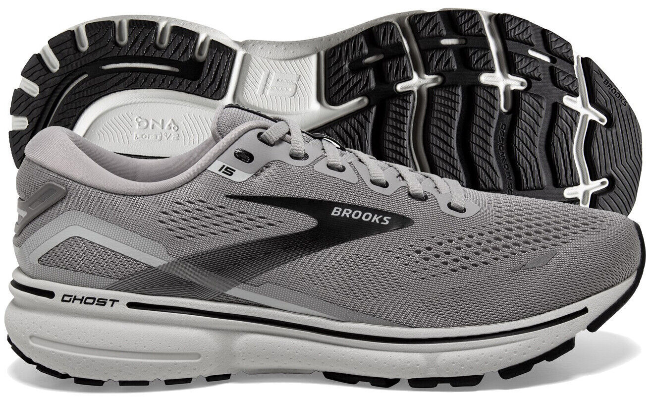 Brooks Ghost 15 Mens Alloy/Oyster/Black, Multiple sizes US