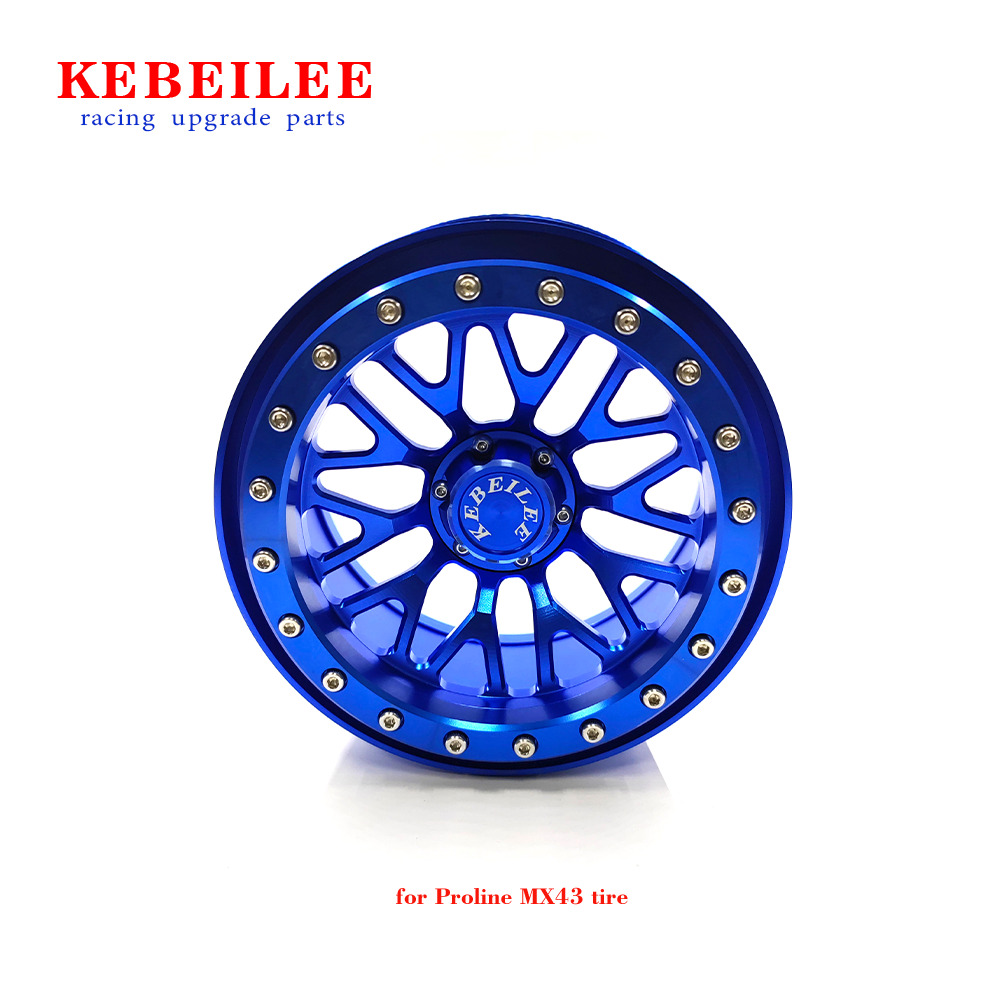 KEBEILEE CNC Alu upgrade wheel for PRO-Line MX43 tire For Traxxas XRT &XMAX 1pcs