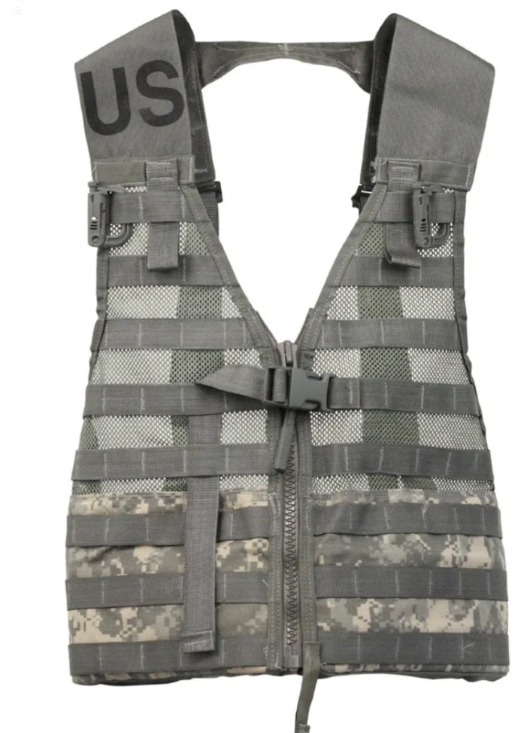 (NEW) US Army Fighting Load Carrier Tactical Vest, DIGITAL  - FLC MOLLE II USGI