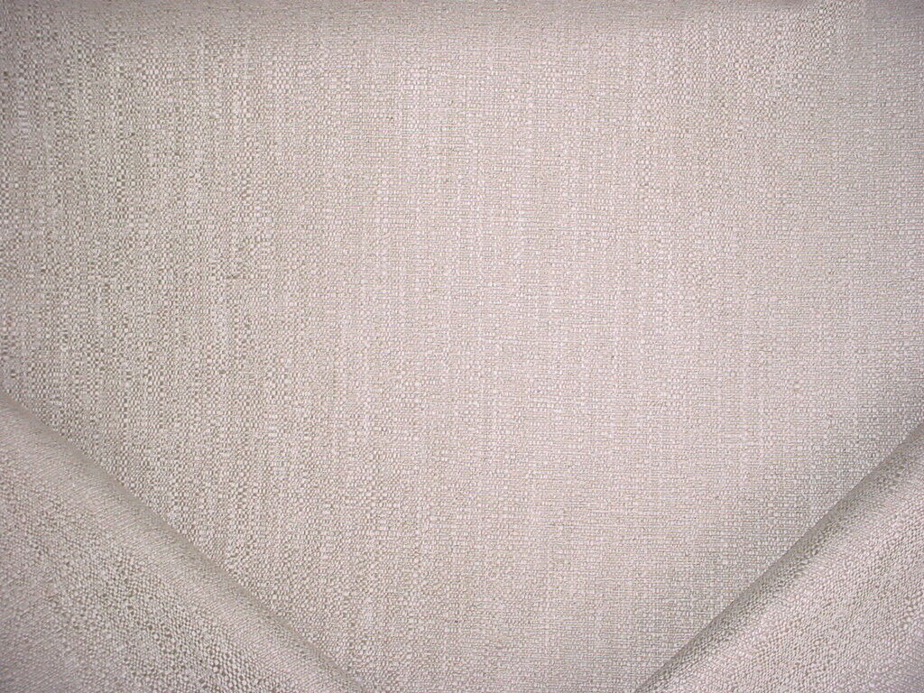 12-3/8Y James Dunlop 1245 Medina Alabaster Textured Weave Upholstery Fabric