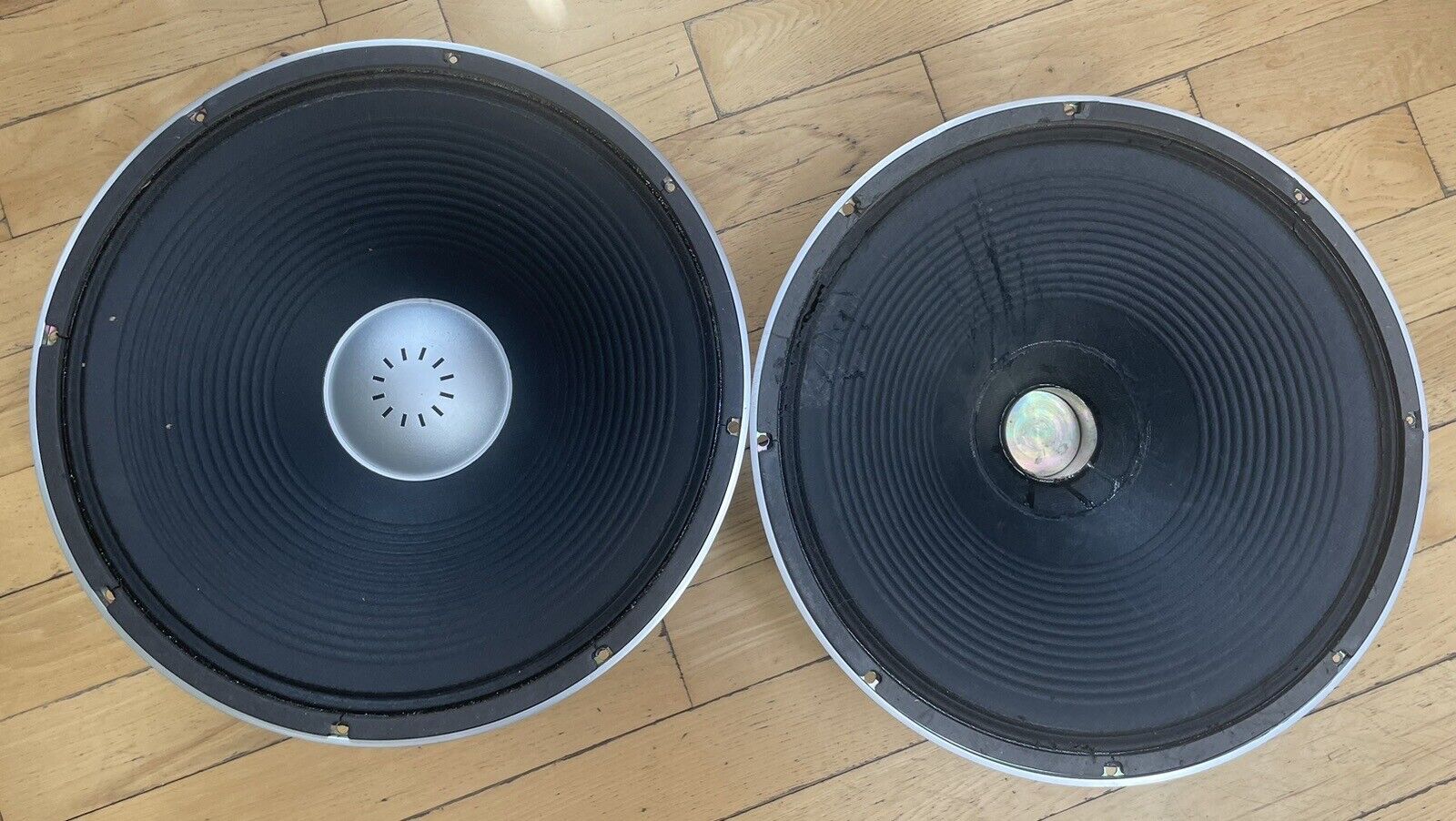 Pair Classic SANSUI SP-X9000 16” Woofer Speakers ~ W-171 ~ 4.7 / 4.8 DCR  Japan