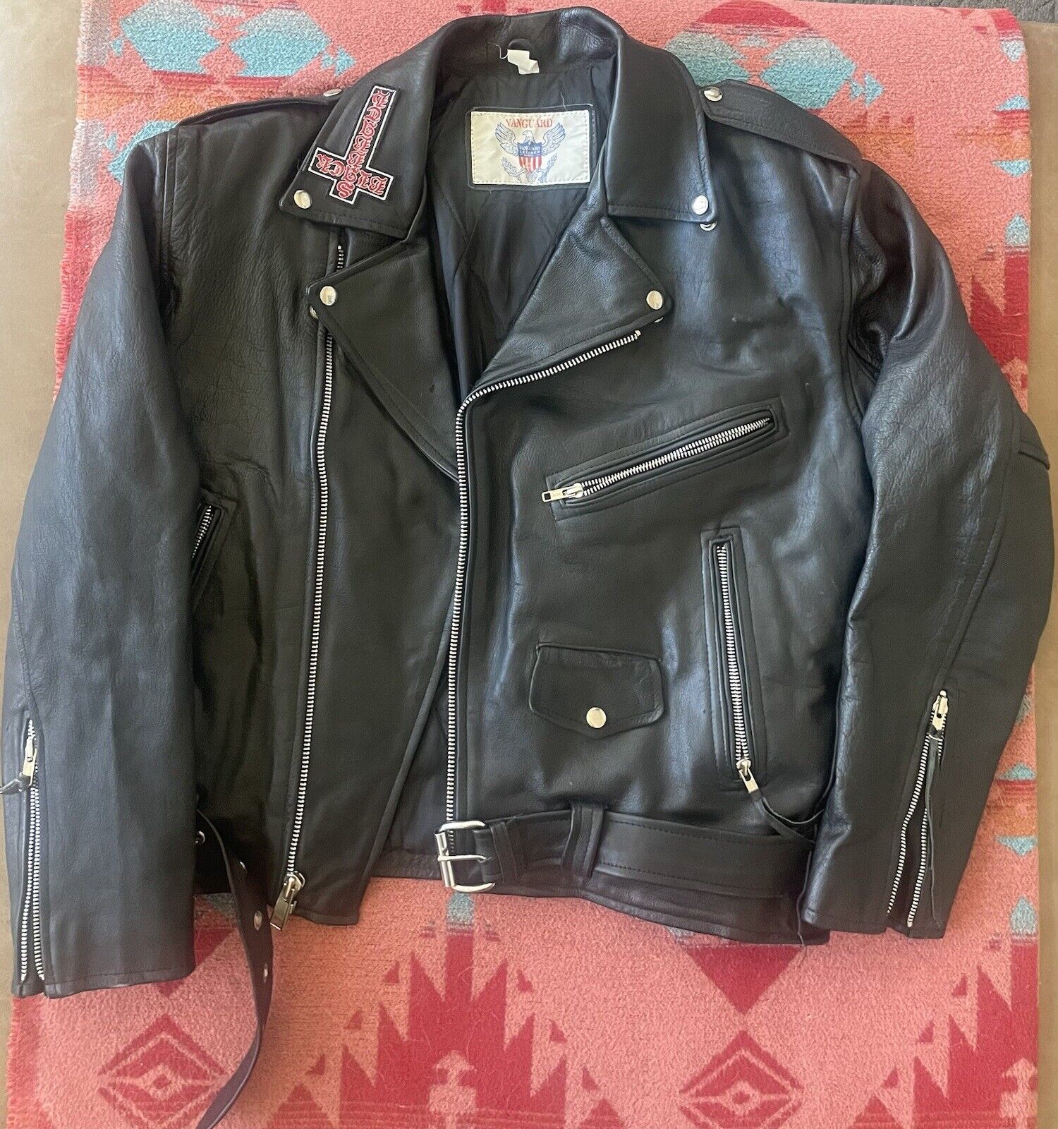 Vintage Vanguard Leather Jacket