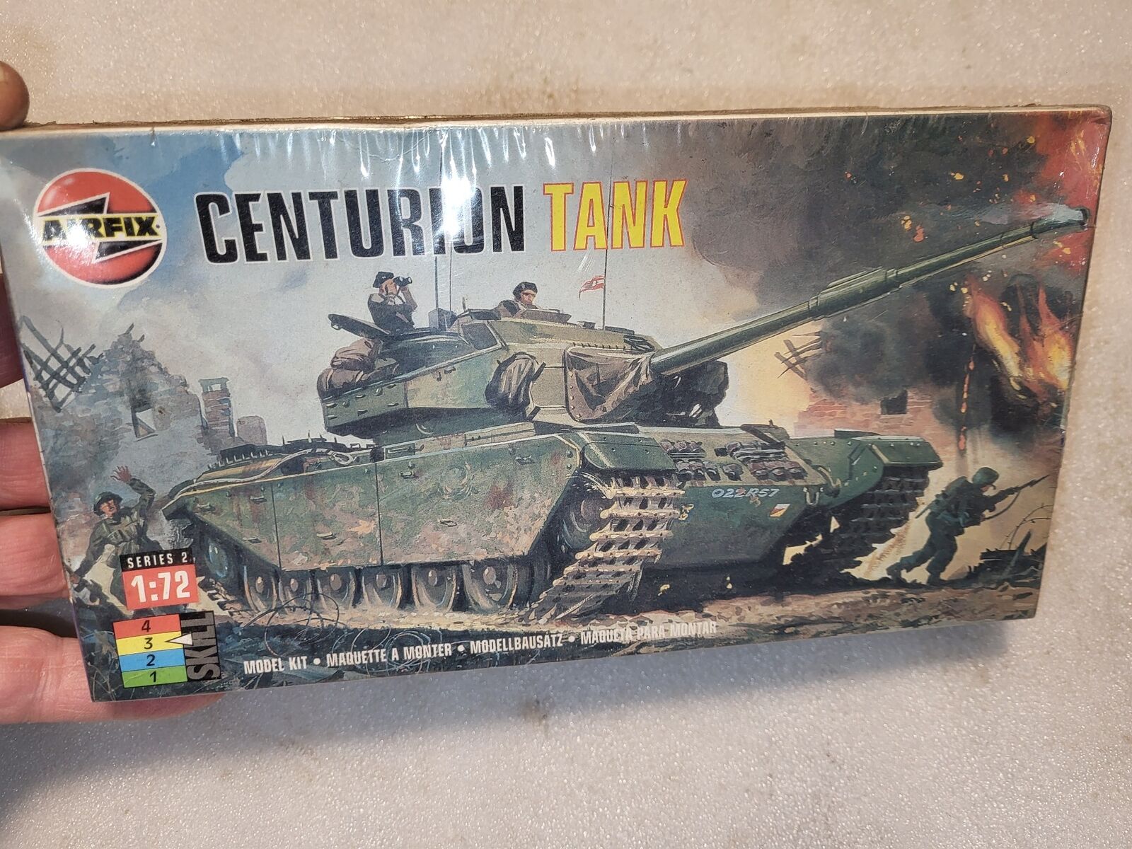 Sealed Airfix Centurion Tank Model Kit 1/72 #02307