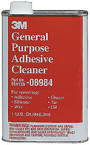 General Purpose Adhesive Cleaner 08984, Quart 3M-8984