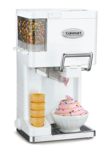 Cuisinart ICE-45 Mix It In Soft Serve 1-1/2-Quart Ice Cream & Yogurt Maker