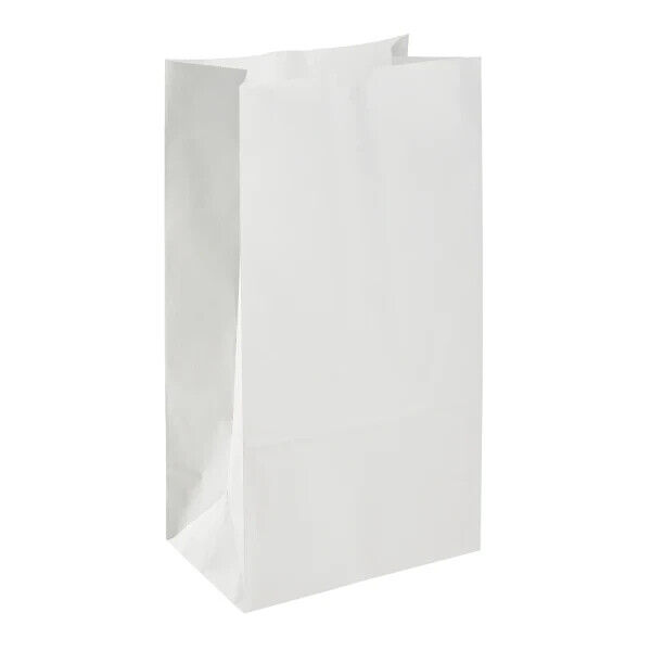 Karat 12lb Paper Bag - White - 1,000 ct, FP-SOS12W (1000)