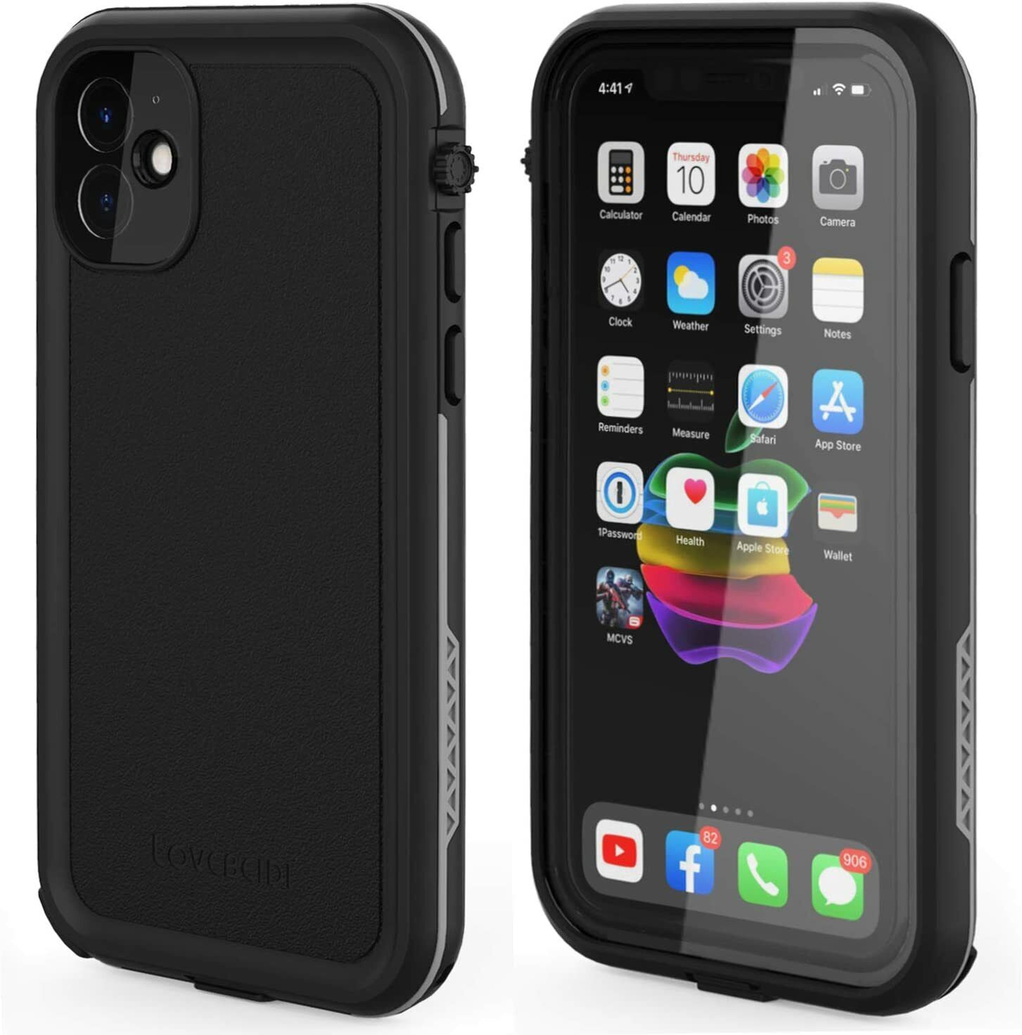 Waterproof Case For iPhone 11 Heavy Duty Shockproof Cover with Screen Protector