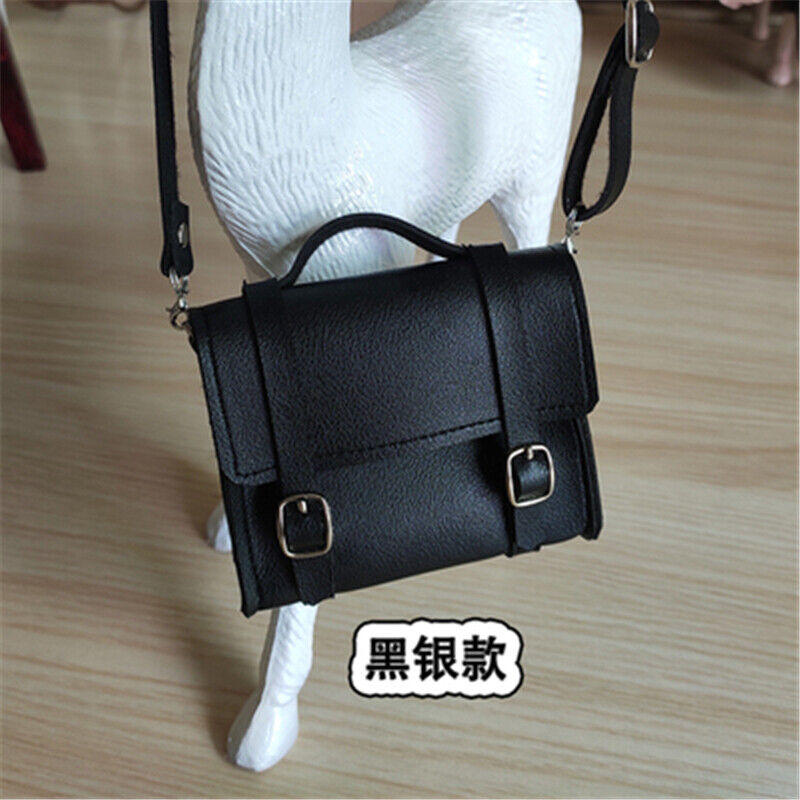 Full Size Doll\'s Accessories Bag For 1/6 3/1 BJD PU Leather Mini Messenger Bag
