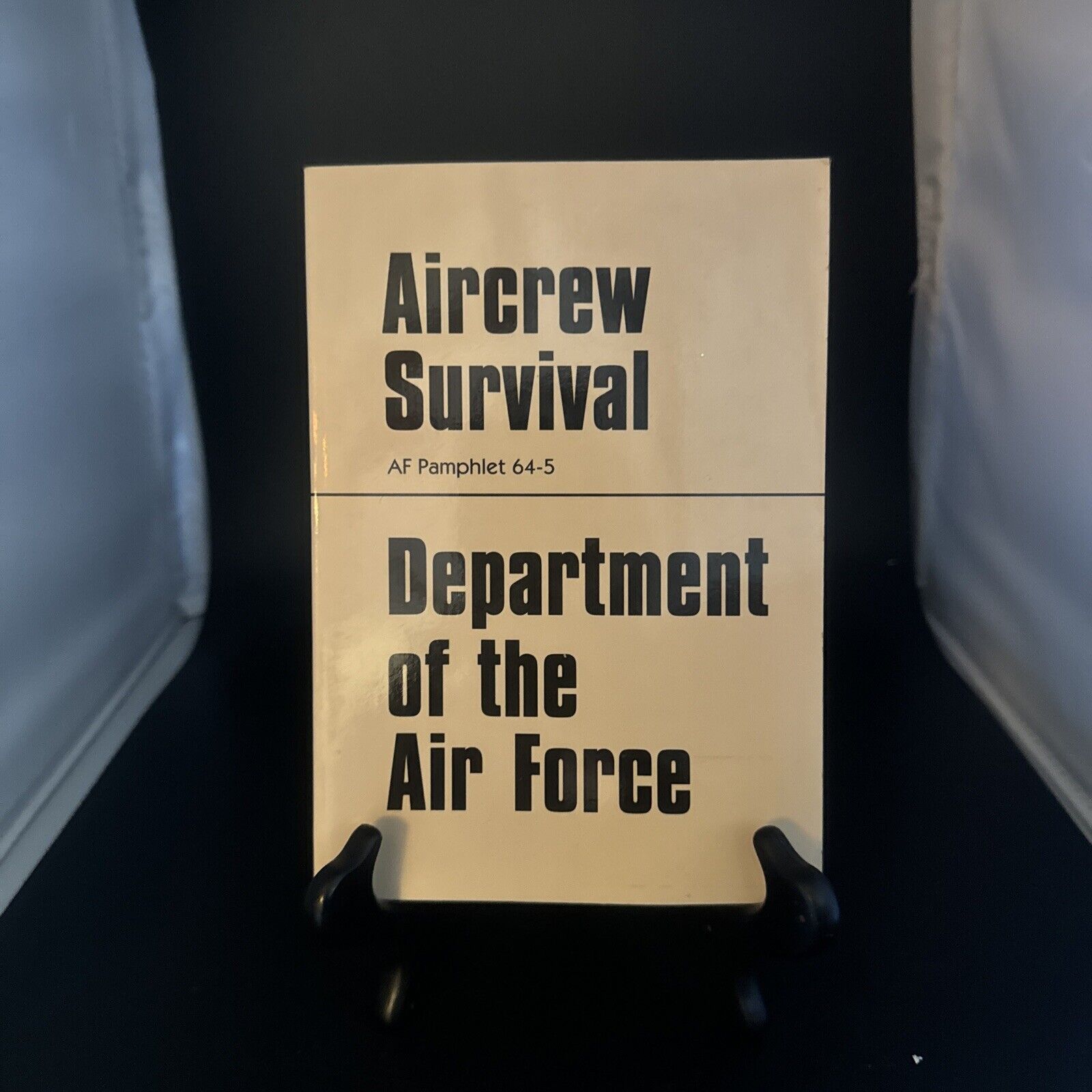 AIRCREW SURVIVAL DEPT OF THE AIR FORCE