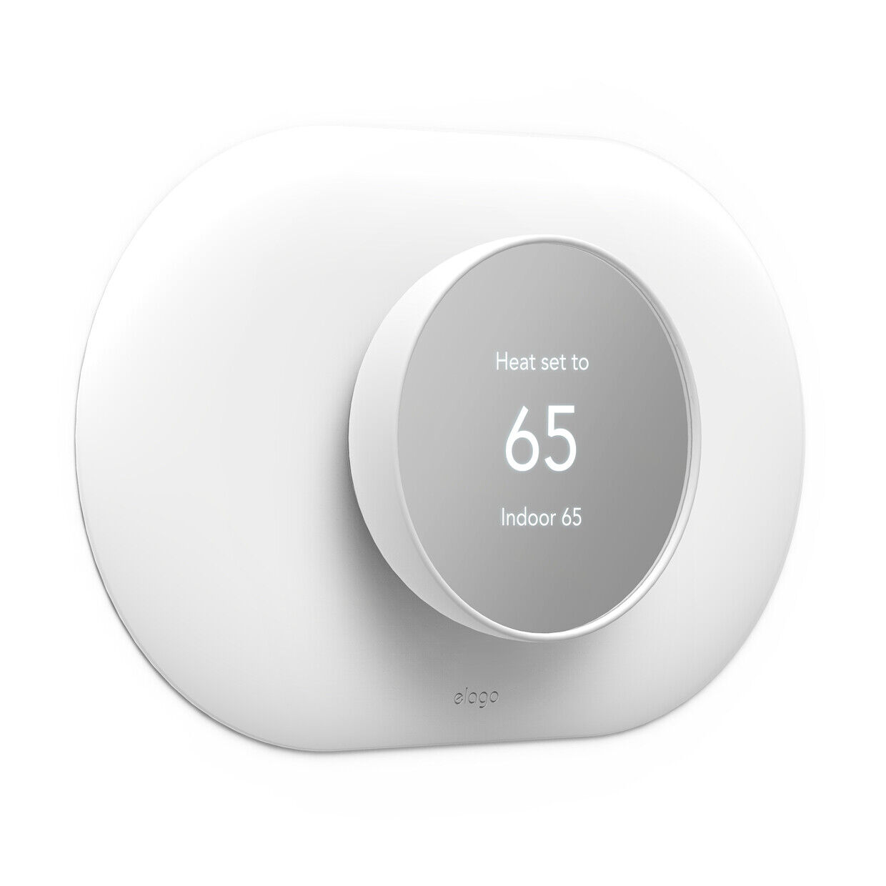 Google Nest Wall Plate Cover for Google Nest Thermostat 2020 - elago® [White]