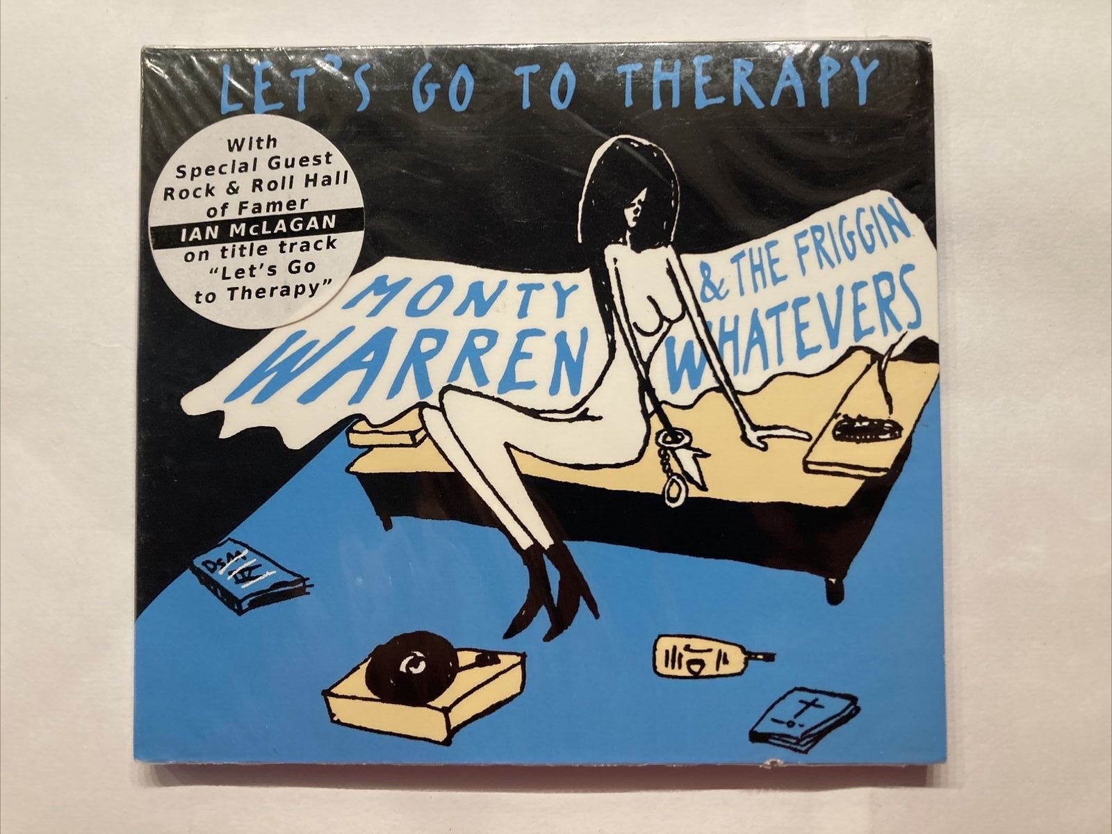Let's Go to Therapy - Warren, Monty & the Friggin Whatevers CD - Ian McLagan New