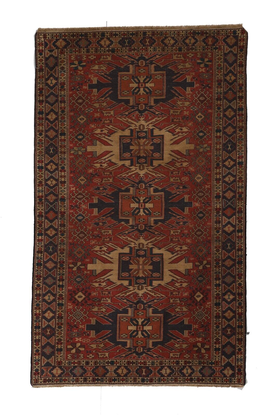 Handmade Shahsavan Rug Made with Natural Materials, Stand Out with Unique Design