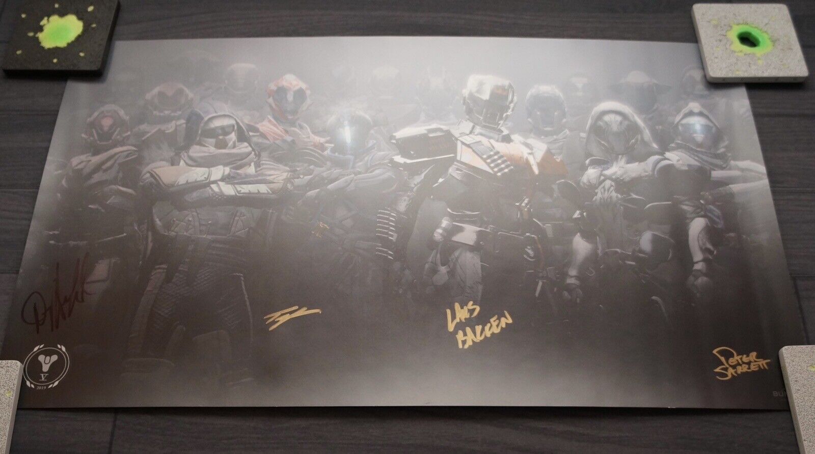 PAX West 2018 | Developer Signed RARE Destiny 2 Character Poster | 26” x 15”