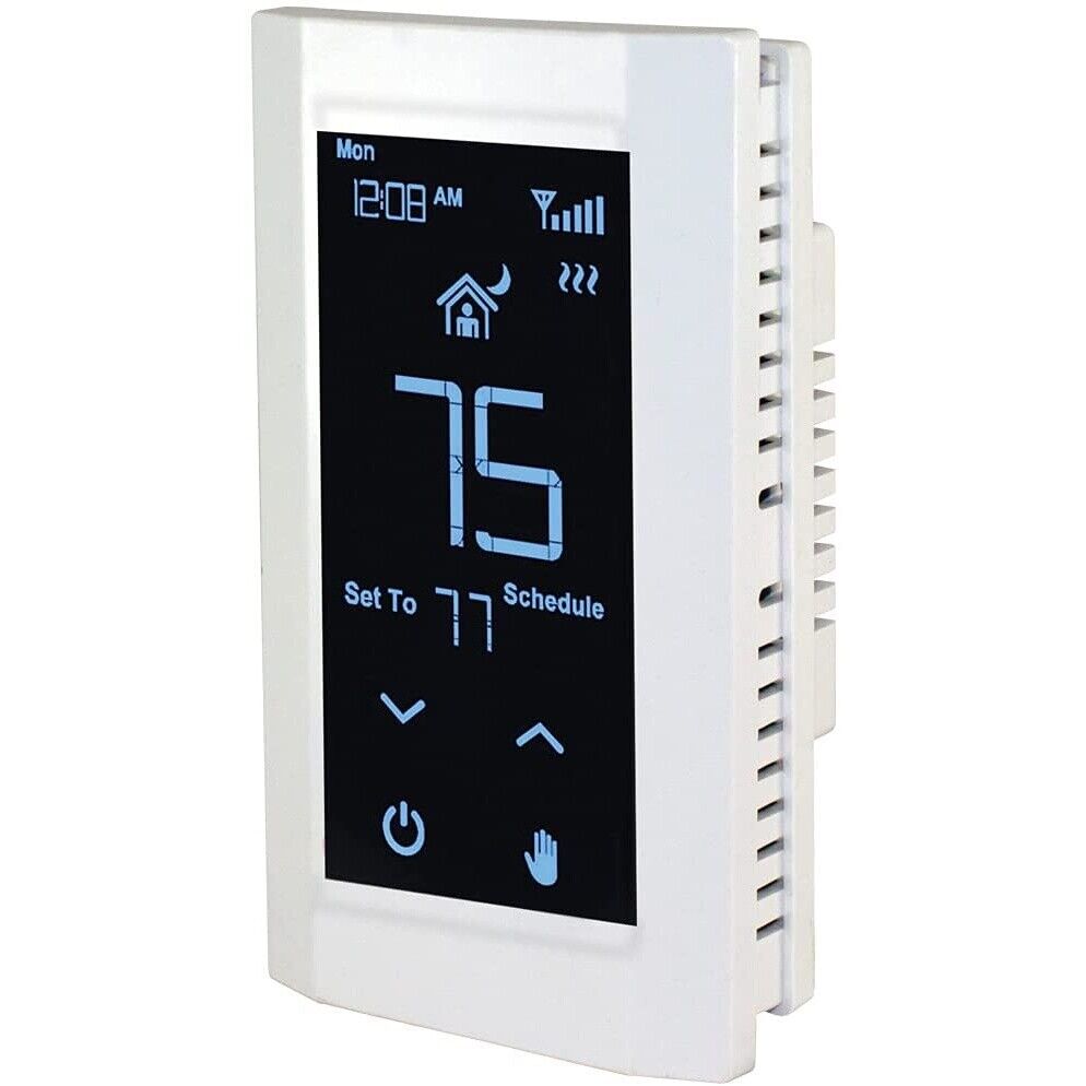 K901-W White Single Pole WiFi Thermostat