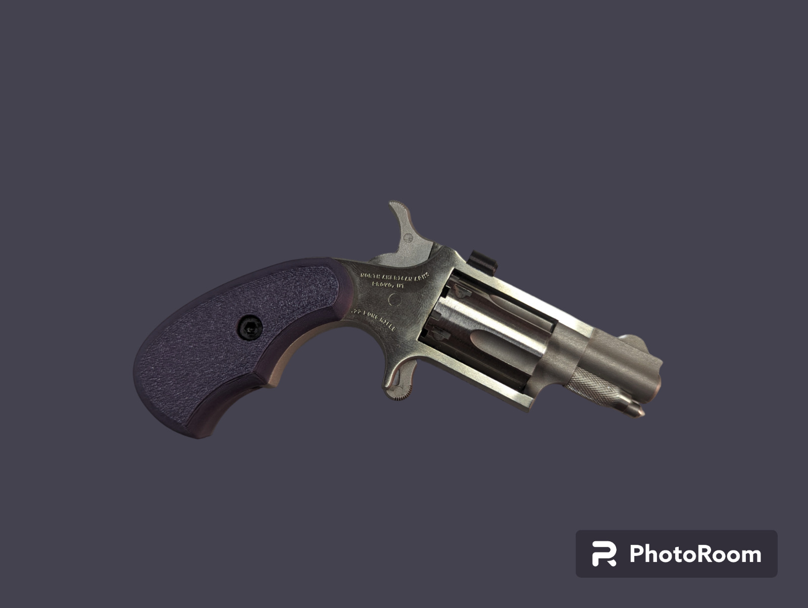 NAA Mini Revolver Grips | LR Eggplant - LR&Short Frames ONLY