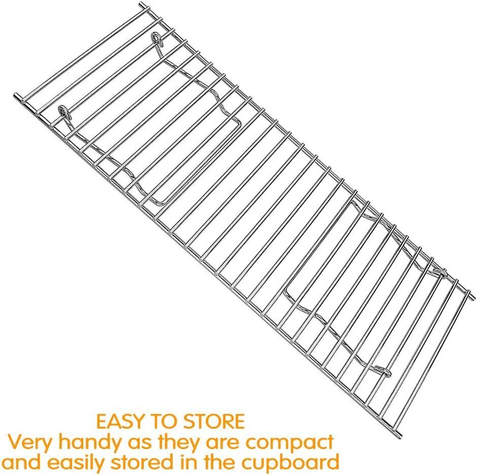 Universal Grill Rack for Gas/Wood Pellet/Griddle/Smoker Grill, Warming Rack