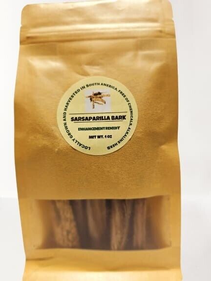 SARSAPARILLA BARK, Locally Grown and Harvested in South America. Herbal Remedy