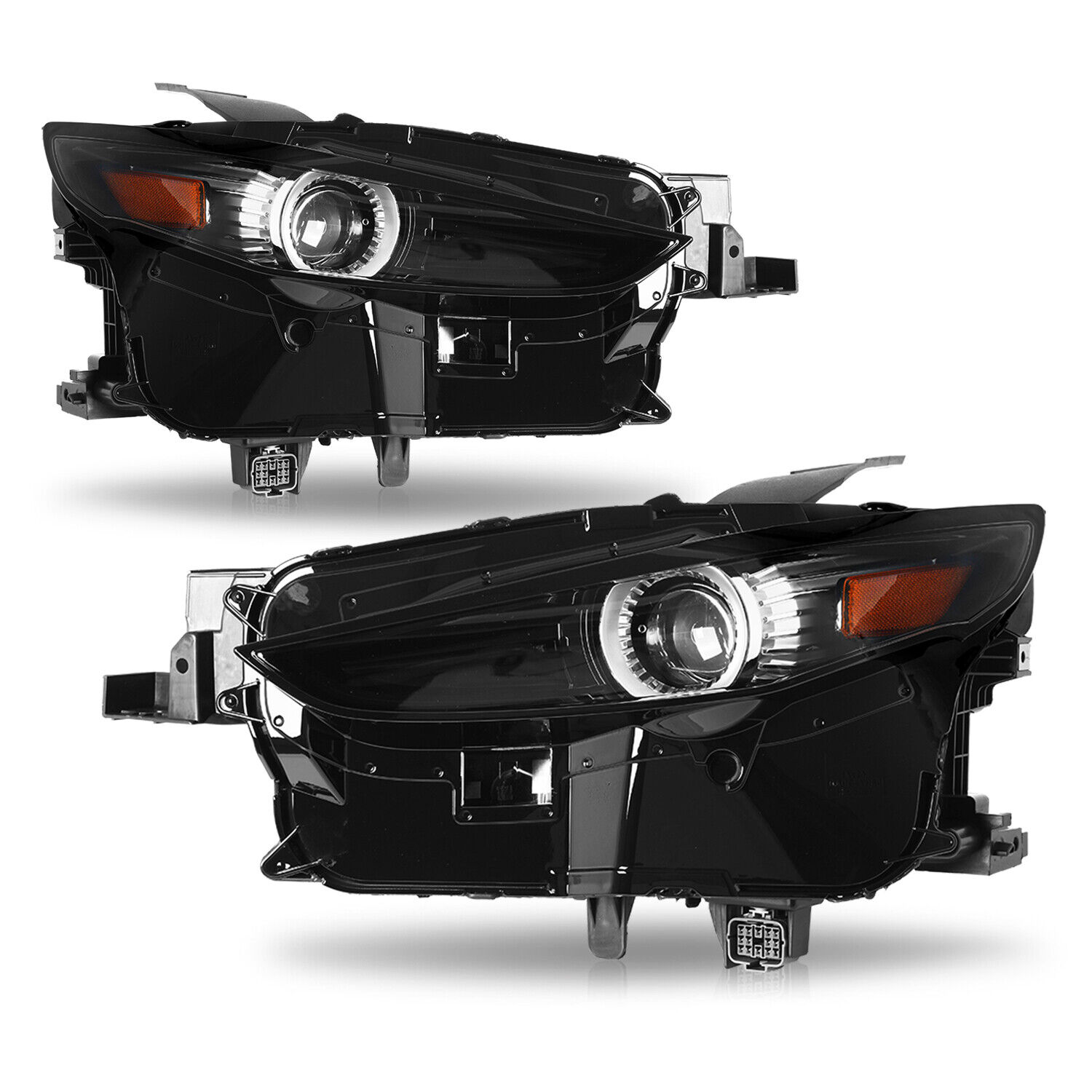 For 2020-2023 Mazda CX-30 Left+Right LED Headlights Assembly Headlamps NON-AFS