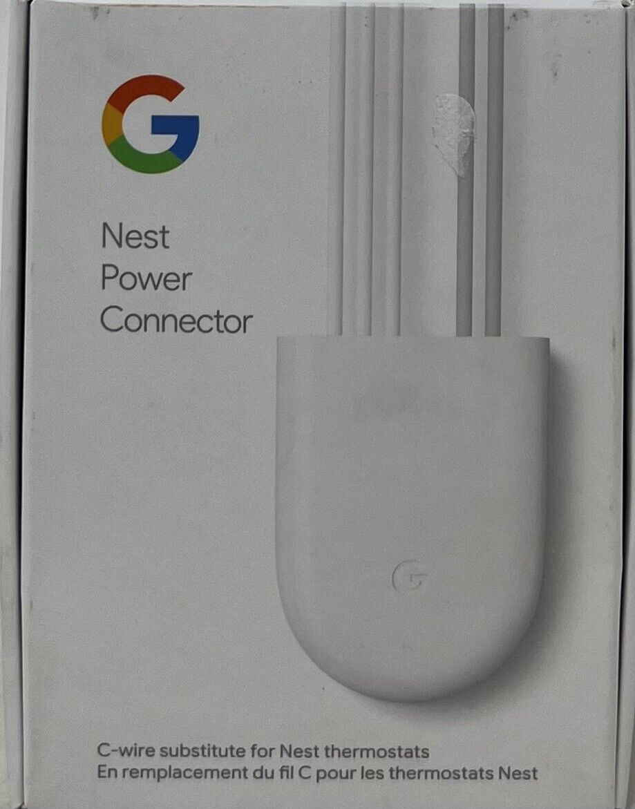 Google Nest Power Connector - Nest Thermostat C Wire Adapter GA02493-US