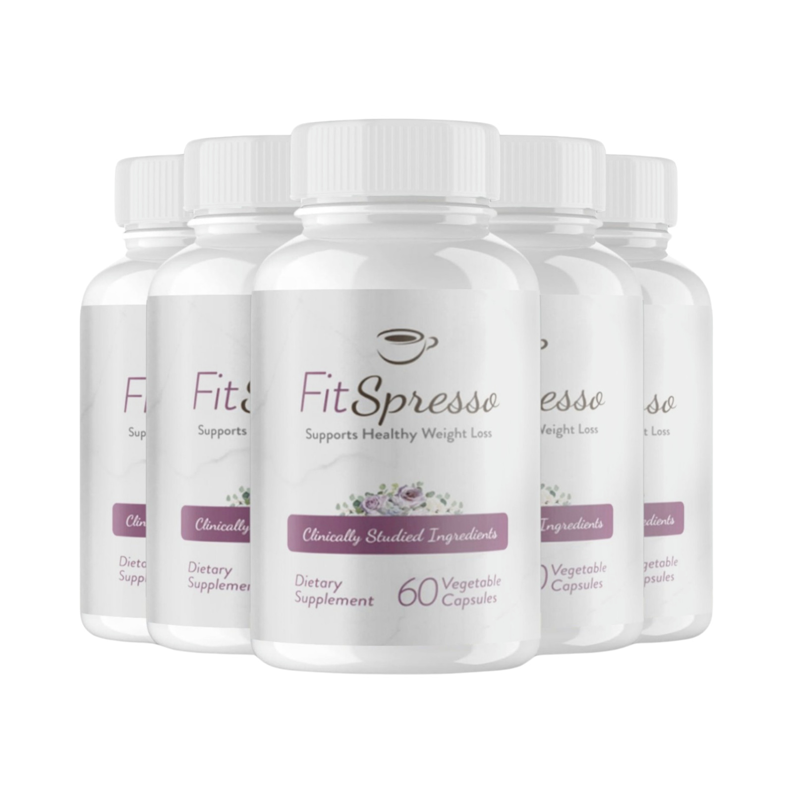 (5 PACK) FitSpresso Health Support Supplement- Fit Spresso