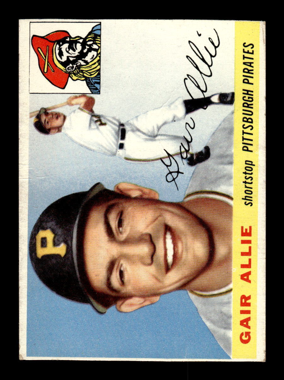 1955 Topps Baseball #59 Gair Allie TRIMMED POOR Pittsburgh Pirates