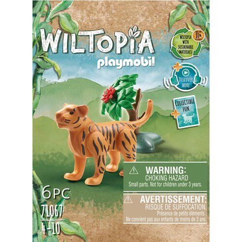 PLAYMOBIL #71067 Wiltopia Young Tiger NEW