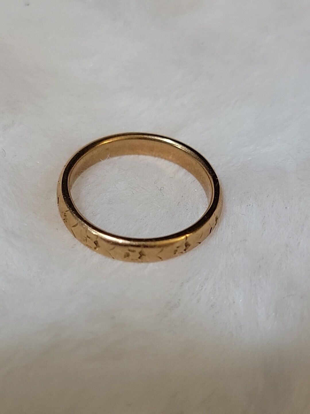 Vintage OB Ostby Barton Size 4 14K Gold Ring #☆
