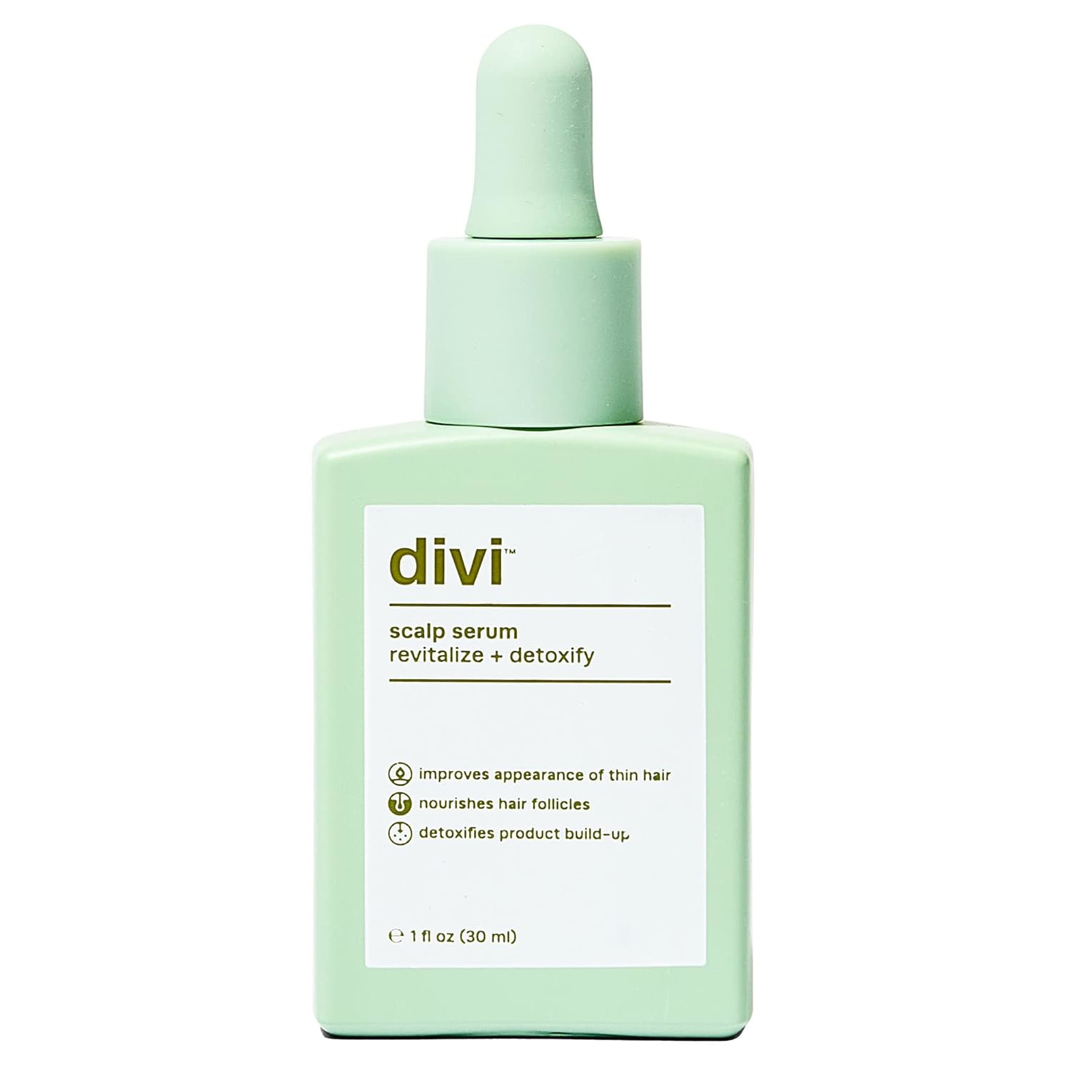 Divi Scalp Serum, Revitalize and Detoxify, Aids against hair-thinning, nourishes