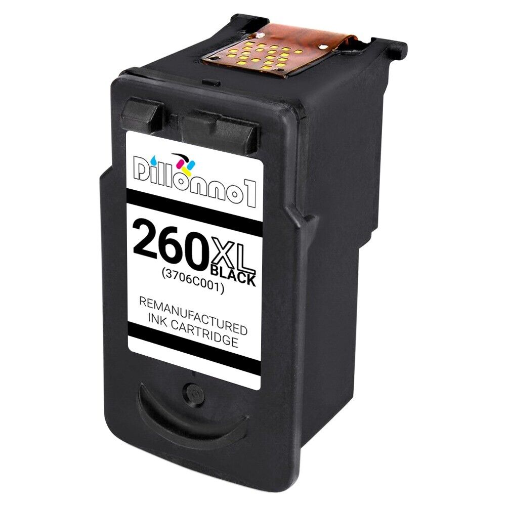 Replacement for Canon PG-260XL CL-261XL Ink Cartridges for PIXMA TS5320 TR7020