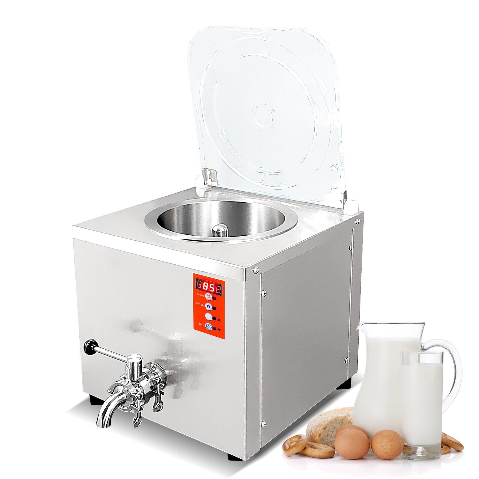 Kolice Commercial Milk Pasteurization Machine, Gelato ice Cream Mix Pasteurizer