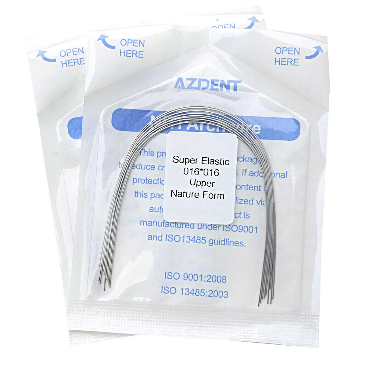 Dental Orthodontic Super Elastic Niti Rectangular Nature Arch Wires AZDENT