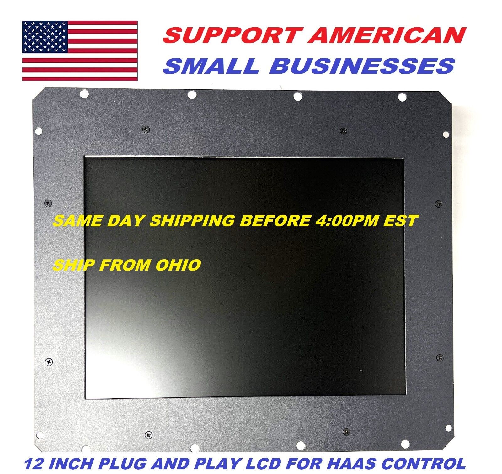 10.4 Inch LCD REPLACEMENT MONITOR FOR HAAS Mini Mill VF0 VF1 VF2 VF3 Up To 2003