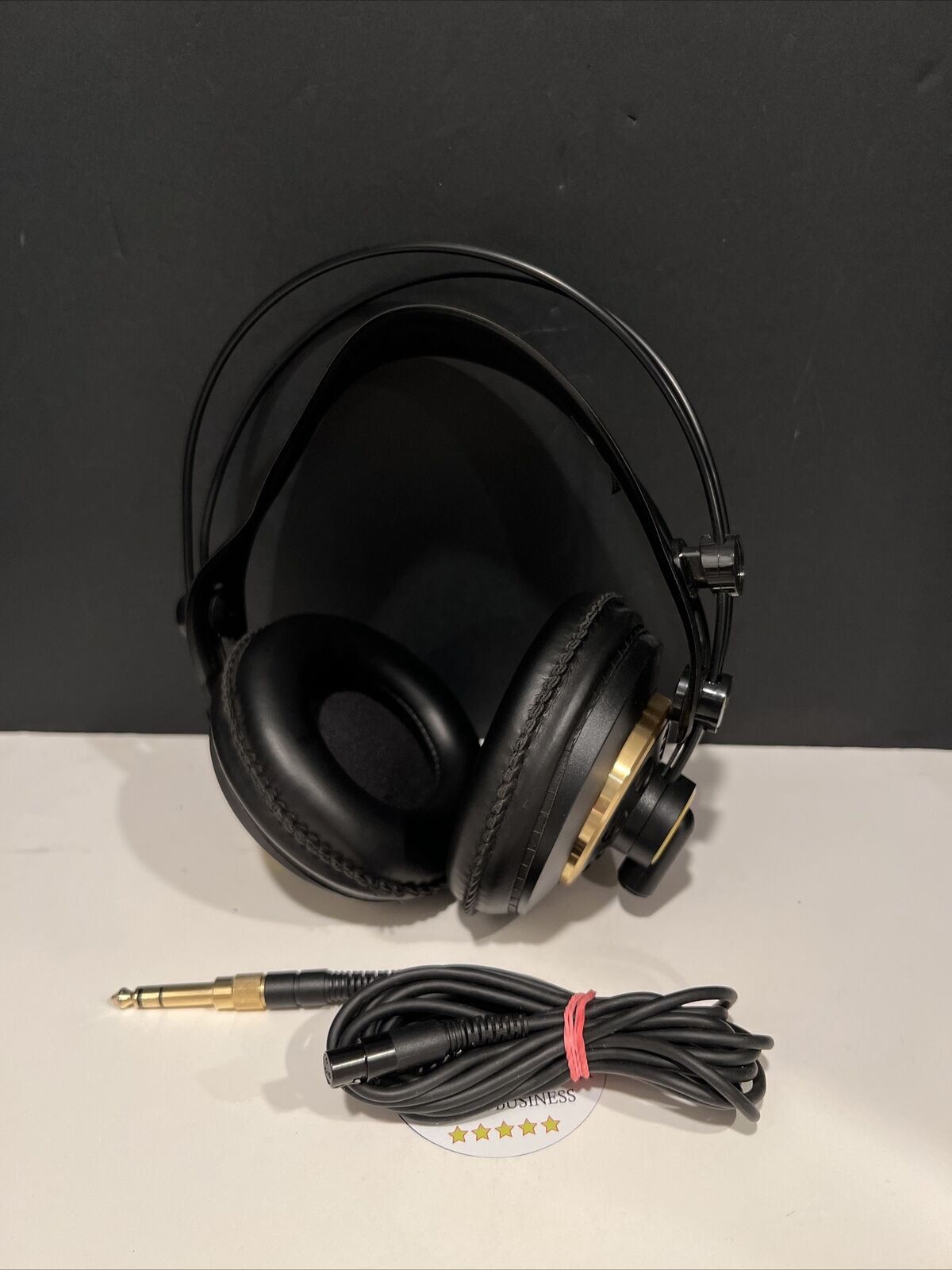 Vintage AKG K240 Monitor Studio Headphone Over-ear Semi-Open 55 ohms