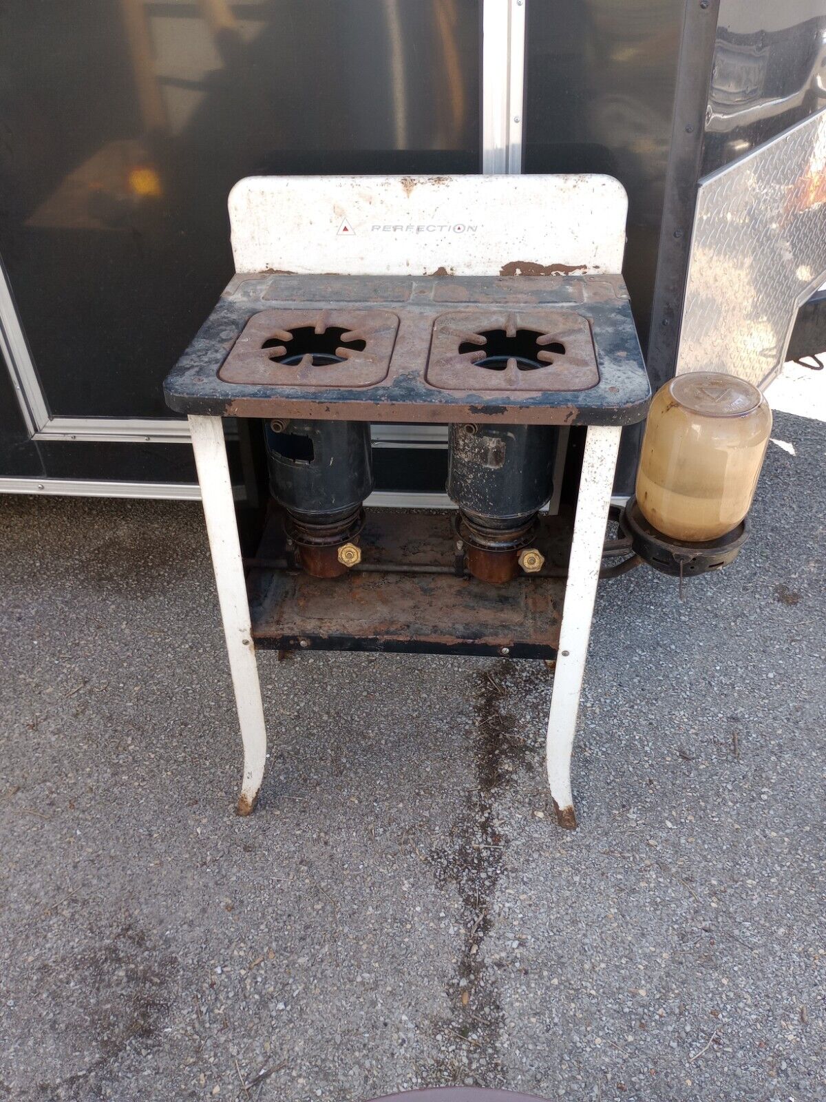 antique Perfection kerosene cook stove k202 PICKUP ONLY