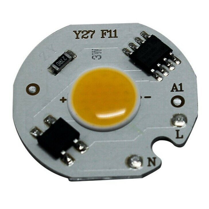 5pcs 110V/220V Driverless 3W 5W 7W 10W 12W LED Chip COB Integrated Smart IC DIY