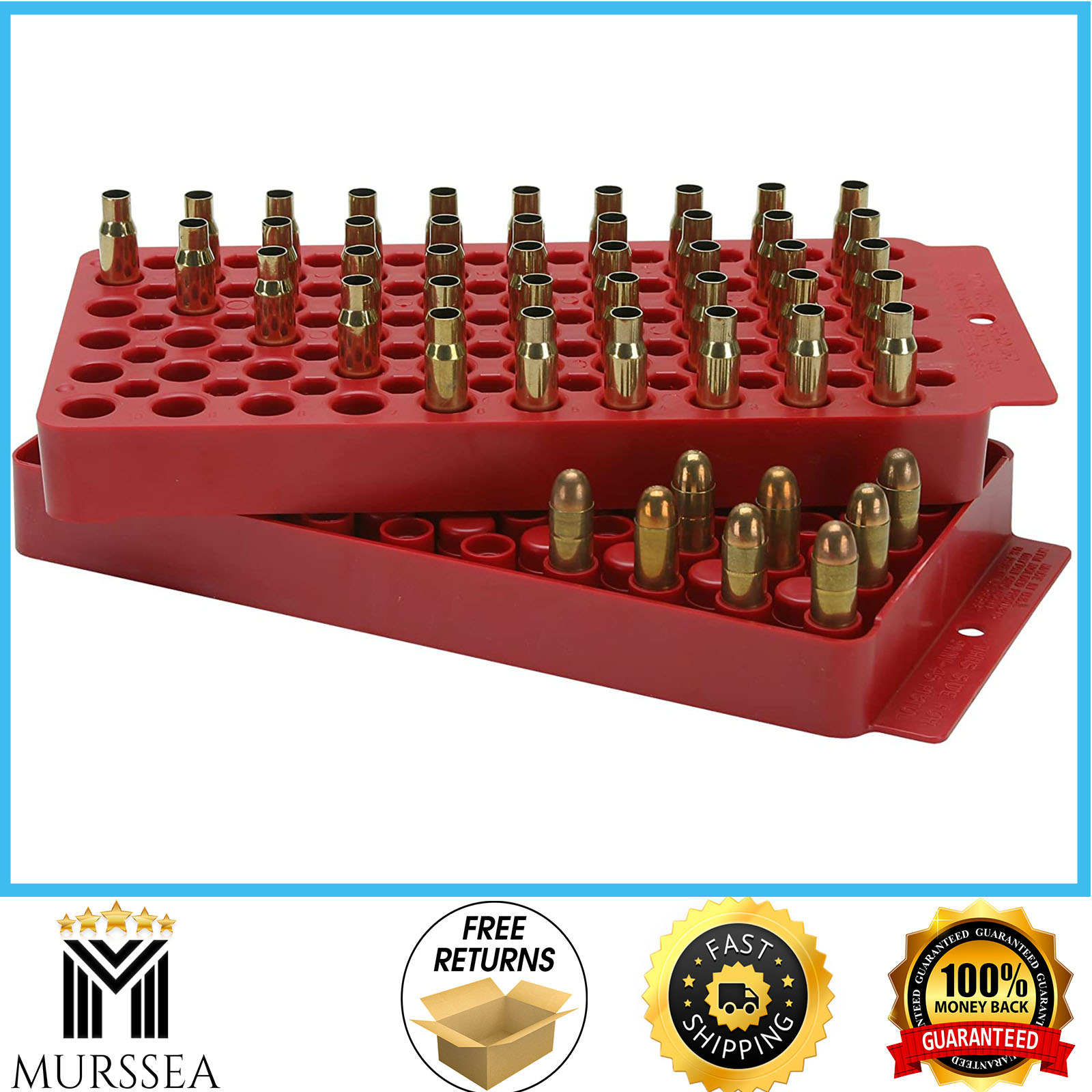 MTM Universal Ammo , two-sided Loading Tray Color Red (includes one tray)