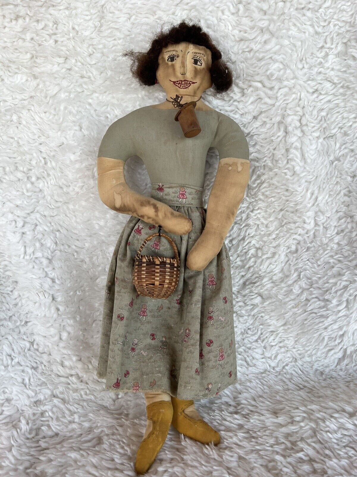 Vintage Primitive Doll OOAK Handmade