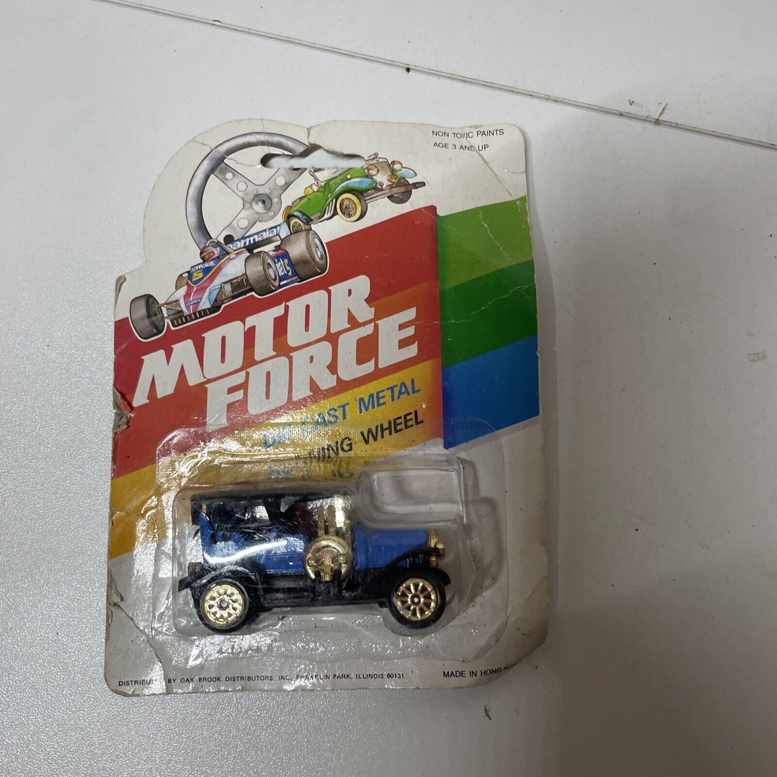 Motor Force Die Cast Car Mini Classic Car MOC Vintage
