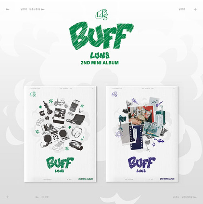 LUN8 2nd Mini Album [BUFF]  [PHOTOBOOK+CD] SET
