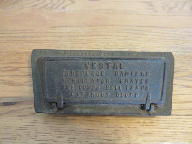 Rare Vestal Stove Co. Sweetwater, Tenn. Coal Chute Salesman Sample Store Display